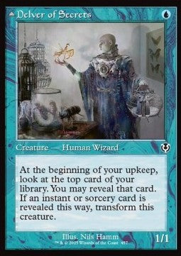Delver of Secrets / Insectile Aberration XINR-457 Common Near Mint Englisch