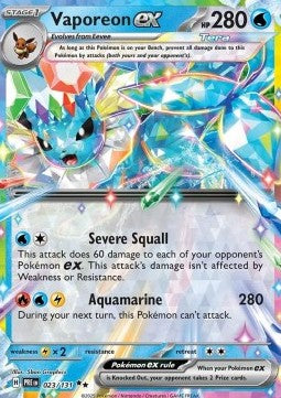 Aquana ex PRE-023 Double Rare Boosterfrisch Deutsch
