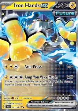 Iron Hands ex PRE-031 Double Rare Excellent Englisch