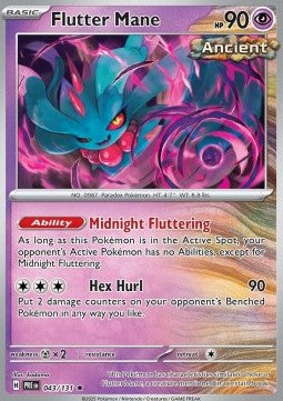 Flutter Mane PRE-043 Rare Near Mint Englisch