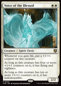 Voice of the Blessed INR-50 Rare Near Mint Englisch Foil