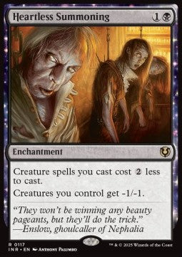 Heartless Summoning INR-117 Rare Boosterfrisch Englisch