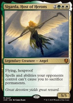 Sigarda, Host of Herons INR-247 Mythic Boosterfrisch Englisch