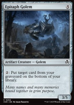 Epitaph Golem INR-262 Common Good Englisch Foil
