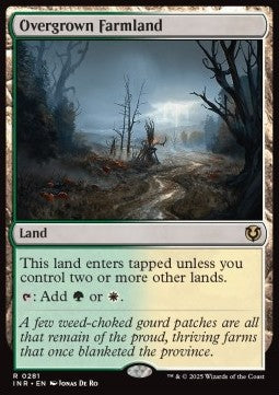 Overgrown Farmland INR-281 Rare Near Mint Englisch Foil