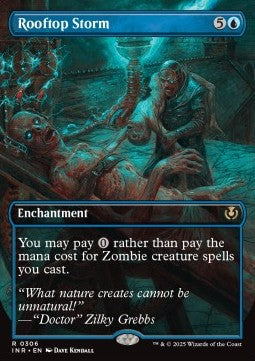 Rooftop Storm XINR-306 Rare Near Mint Englisch Foil