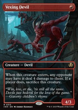 Vexing Devil XINR-313 Rare Excellent Englisch Foil