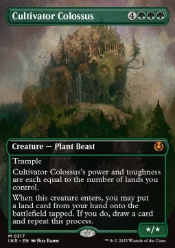 Cultivator Colossus XINR-317 Mythic Near Mint Englisch Foil