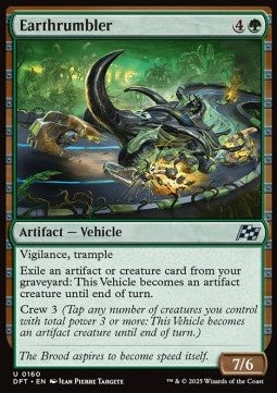 Earthrumbler DFT-160 Uncommon Near Mint Englisch Foil