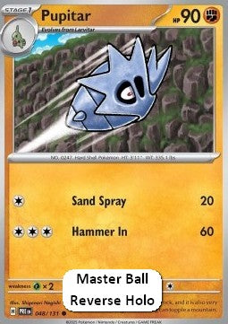 Pupitar xPRE-048 Common Excellent Englisch Reverse Holo