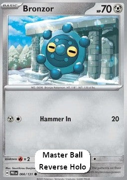 Bronzel xPRE-066 Common Excellent Deutsch Reverse Holo