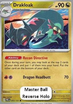 Phandra xPRE-072 Common Excellent Deutsch Reverse Holo