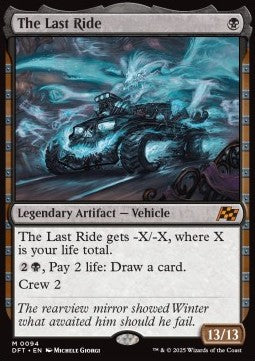 The Last Ride DFT-94 Mythic Near Mint Englisch