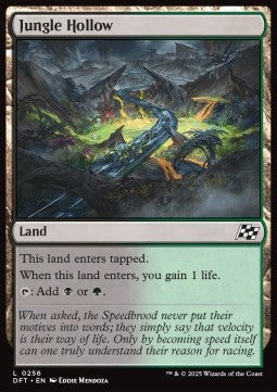 Jungle Hollow DFT-256 Common Near Mint Englisch Foil