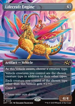 Lifecraft Engine XDFT-329 Rare Near Mint Englisch Foil