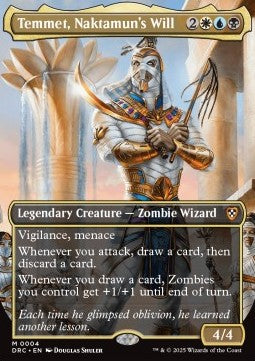 Temmet, Naktamun's Will DRC-4 Mythic Excellent Englisch Foil