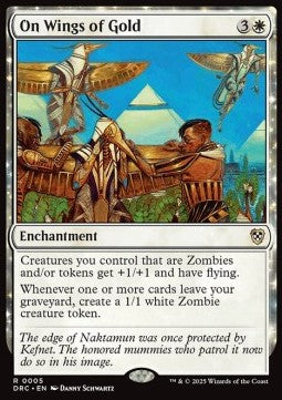 On Wings of Gold DRC-5 Rare Near Mint Englisch