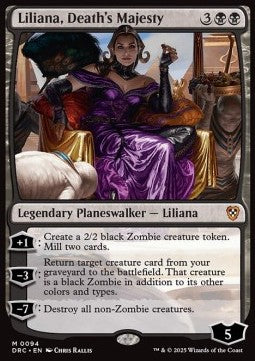 Liliana, Death's Majesty DRC-94 Mythic Excellent Englisch