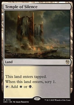 Temple of Silence DRC-178 Rare Near Mint Englisch