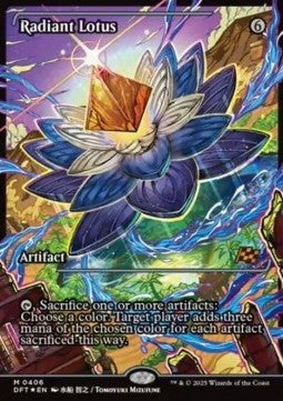 Radiant Lotus XDFT-406 Mythic Near Mint Englisch Foil