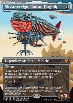 Skysovereign, Consul Flagship (V.1) SPG-93 Mythic Near Mint Englisch