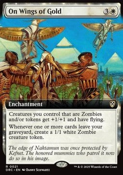 On Wings of Gold XDFC-21 Rare Near Mint Englisch