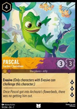 Pascal - Garden Chameleon 7ARI-19 Uncommon Excellent Englisch Foil