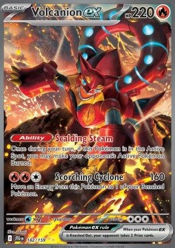 Volcanion ex JTG-182 Special Illustration Rare Excellent Deutsch