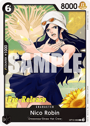 Nico Robin (OP10-089) OP10P Common Near Mint Englisch