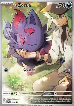 N's Zorua SVP-189 Promo Excellent Englisch