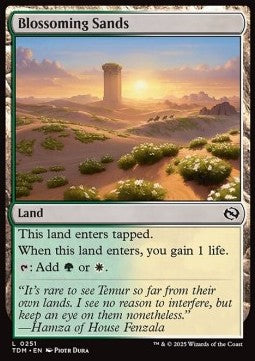 Blossoming Sands TDM-251 Common Near Mint Englisch Foil