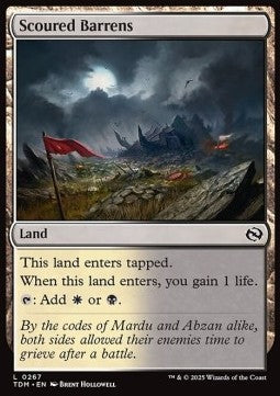 Scoured Barrens TDM-267 Common Near Mint Englisch Foil