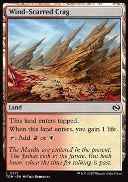 Wind-Scarred Crag TDM-271 Common Near Mint Englisch Foil
