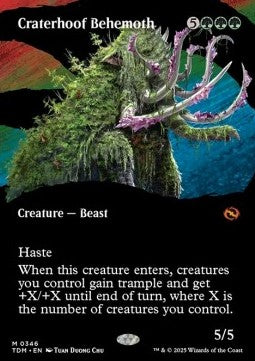 Kraterhuf-Behemoth (V.1) XTDM-346 Mythic Near Mint Deutsch