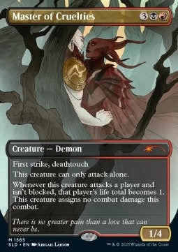 Master of Cruelties SLDBV-1565 Mythic Near Mint Englisch