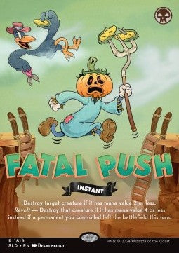 Fatal Push SLDBV-1819 Rare Near Mint Englisch Foil