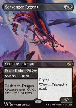 Scavenger Regent // Exude Toxin XTDM-379 Rare Excellent Englisch