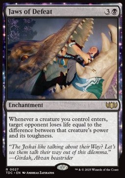 Jaws of Defeat TDC-27 Rare Near Mint Englisch