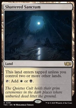 Shattered Sanctum TDC-391 Rare Excellent Englisch