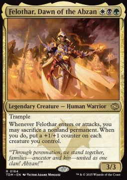 Felothar, Dawn of the Abzan TDM-184 Rare Near Mint Englisch
