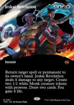 Jeskai Revelation XTDM-361 Mythic Near Mint Englisch