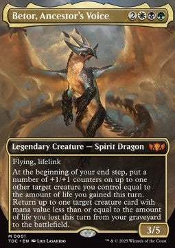Betor, Ancestor's Voice TDC-1 Mythic Near Mint Englisch