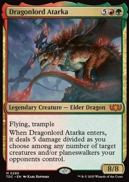 Dragonlord Atarka TDC-285 Mythic Near Mint Englisch