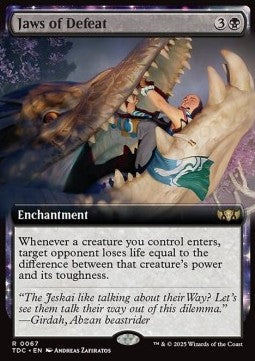 Jaws of Defeat XTDC-67 Rare Near Mint Englisch