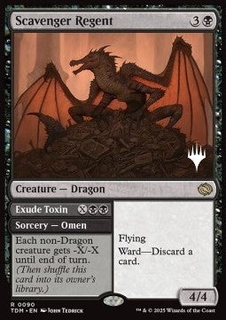 Scavenger Regent // Exude Toxin (V.2) PTDM-90 Rare Near Mint Englisch