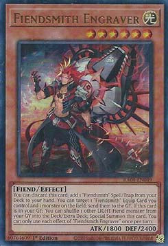 Unterweltlerschmied Graveur (V.2) RA04-049 Ultra Rare Excellent Deutsch 1. Auflage