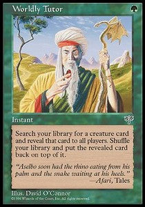 Worldly Tutor MIR- Uncommon Good Englisch