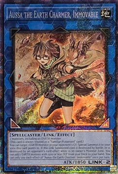 Aussa, die unerschütterliche Erdverzaubererin (V.6) RA04-078 Collectors Rare Near Mint Deutsch 1. Auflage