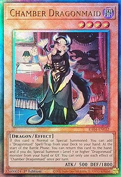 Kammer-Drachenmädchen (V.7) RA04-032 Ultimate Rare Near Mint Deutsch 1. Auflage