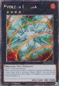 Evolzar Laggia RA04-DE160 Platinum Secret Rare Near Mint Deutsch 1. Auflage